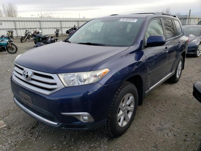TOYOTA HIGHLANDER 2011 with VIN 5TDBK3EH1BS075275 - Photo from auction