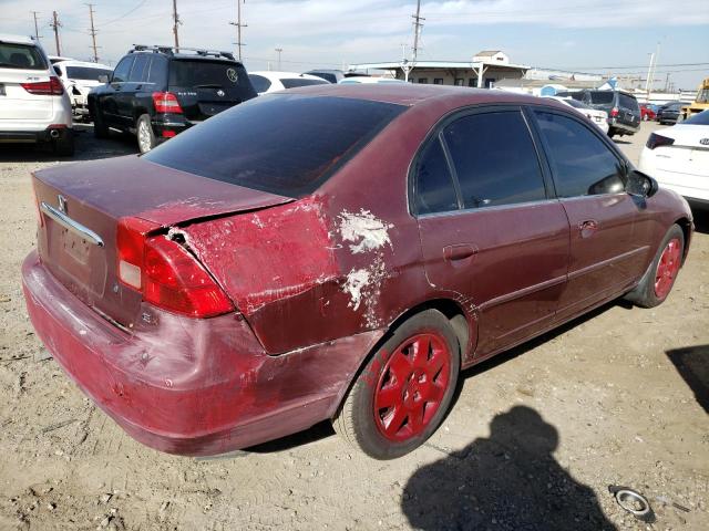 Photo 3 from auction – 2002 HONDA CIVIC EX with VIN JHMES26762S004009