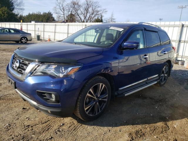 NISSAN PATHFINDER 2017 with VIN 5N1DR2MM0HC625066 - Photo from auction