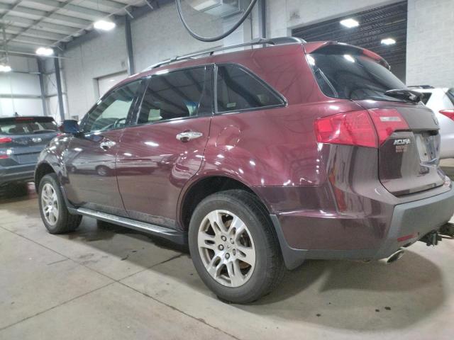 Photo 2 from auction – 2008 ACURA MDX TECHNO with VIN 2HNYD28308H537826