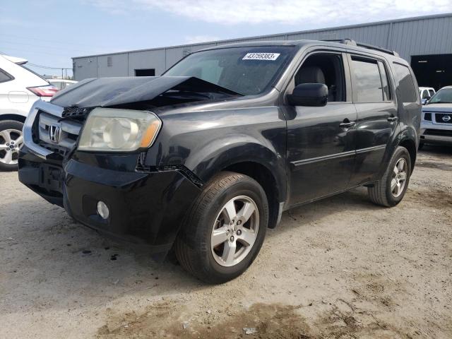 HONDA PILOT EXL 2009 with VIN 5FNYF386X9B005104 - Photo from auction