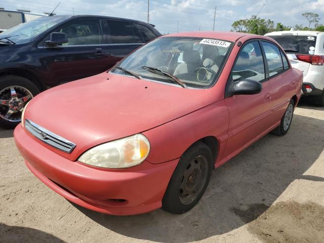 KIA RIO 2002 with VIN KNADC123426147599 - Photo from auction