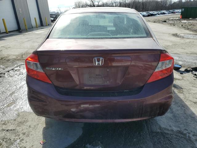 Photo 6 from auction – 2012 HONDA CIVIC LX with VIN 2HGFB2F5XCH573699