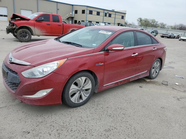 HYUNDAI SONATA HYB 2013 with VIN KMHEC4A49DA097393 - Photo from auction