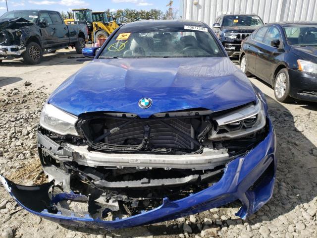 Photo 5 from auction – 2018 BMW M5 with VIN WBSJF0C59JB282289