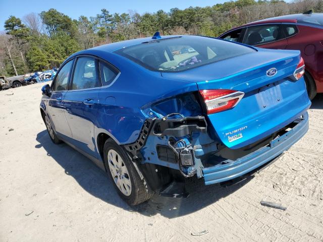 Photo 2 from auction – 2020 FORD FUSION S with VIN 3FA6P0G73LR178875
