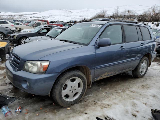 TOYOTA HIGHLANDER 2007 with VIN JTEEP21A770199929 - Photo from auction