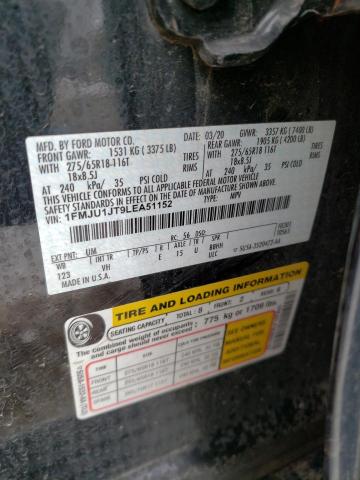 Photo 14 from auction – 2020 FORD EXPEDITION with VIN 1FMJU1JT9LEA51152