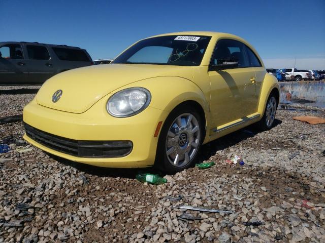 VOLKSWAGEN BEETLE 2012 with VIN 3VWJP7AT4CM605249 - Photo from auction