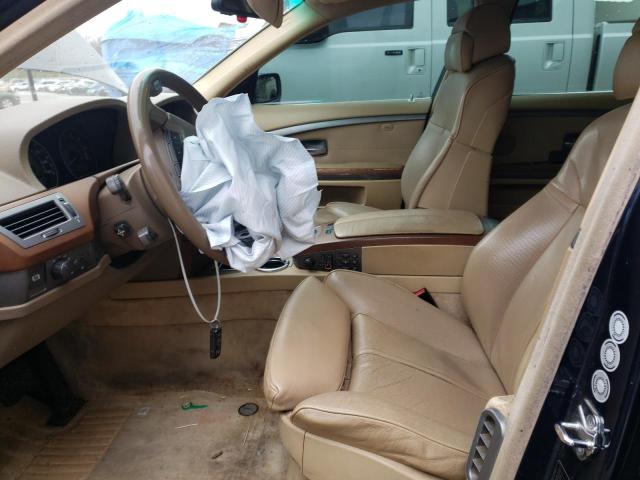 Photo 7 from auction – 2003 BMW 745 LI with VIN WBAGN63483DR14394