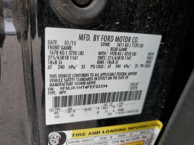 Photo 14 from auction – 2015 FORD EXPEDITION with VIN 1FMJK1HT4FEF22334