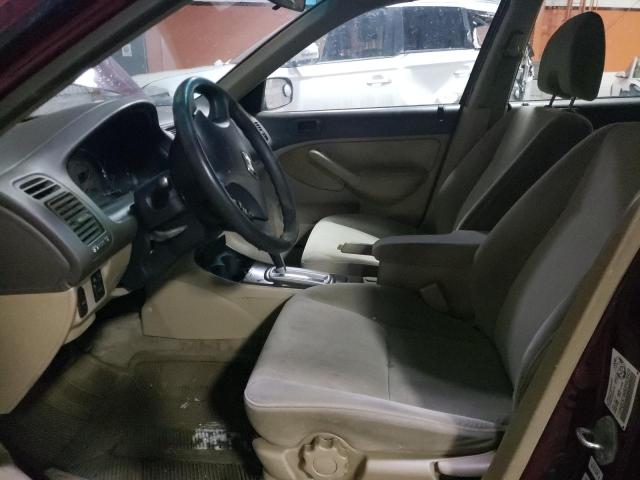 Photo 7 from auction – 2003 HONDA CIVIC LX with VIN 2HGES16683H920428