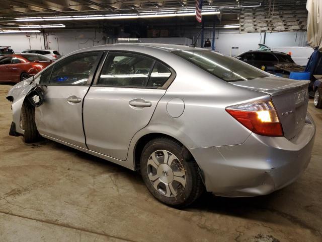 Photo 2 from auction – 2012 HONDA CIVIC HYBR with VIN JHMFB4F24CS008744