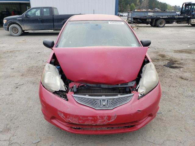 Photo 5 from auction – 2010 HONDA FIT with VIN JHMGE8H29AC004714
