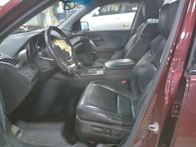 Photo 7 from auction – 2008 ACURA MDX TECHNO with VIN 2HNYD28308H537826