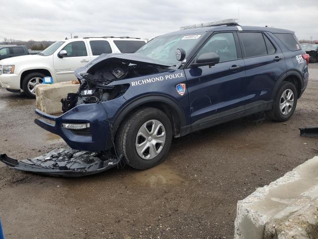 FORD EXPLORER P 2022 with VIN 1FM5K8AB7NGB30382 - Photo from auction