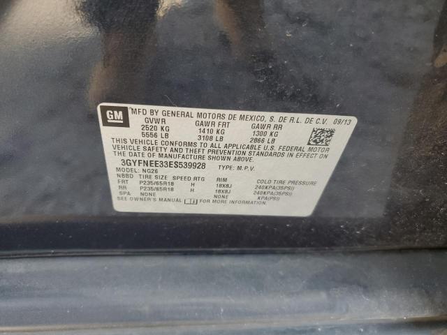 Photo 14 from auction – 2014 CADILLAC SRX LUXURY with VIN 3GYFNEE33ES539928