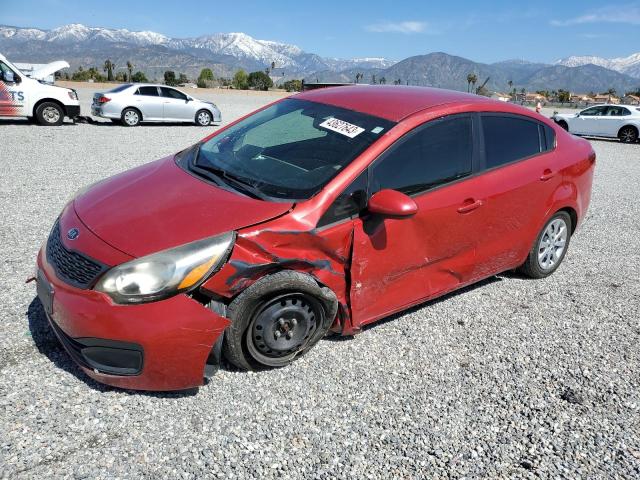 KIA RIO LX 2014 with VIN KNADM4A31E6405145 - Photo from auction