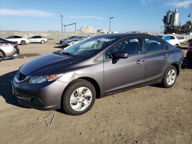 HONDA CIVIC LX 2015 with VIN 19XFB2F59FE250386 - Photo from auction