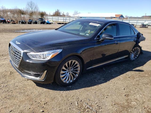 GENESIS G90 PREMIU 2017 with VIN KMHG34JA7HU033095 - Photo from auction