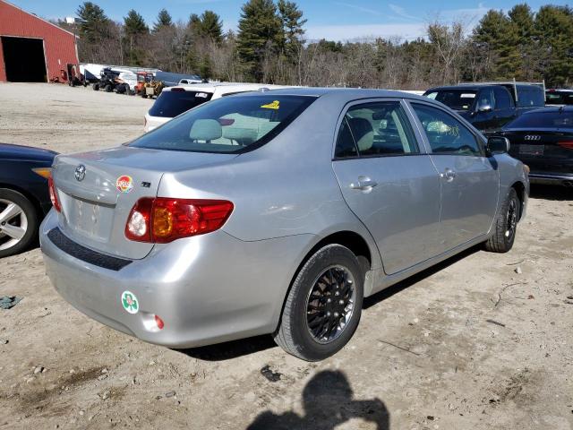 Photo 3 from auction – 2009 TOYOTA COROLLA BA with VIN JTDBL40E89J032804