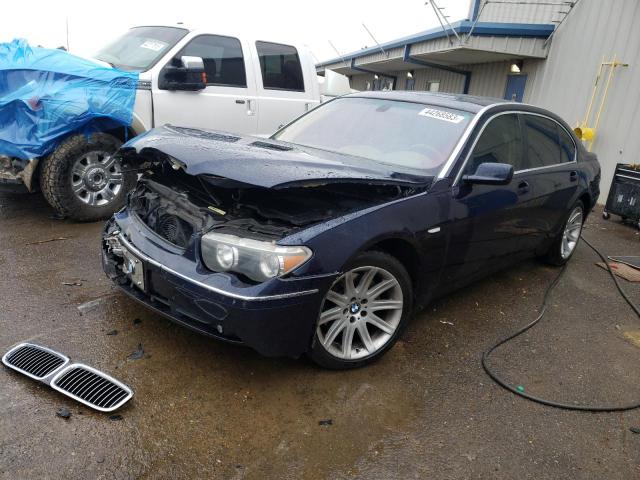 Photo 1 from auction – 2003 BMW 745 LI with VIN WBAGN63483DR14394