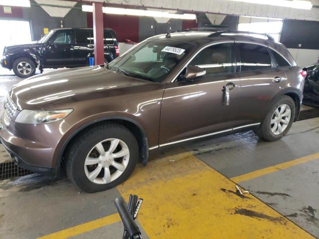 INFINITI FX35 2004 with VIN JNRAS08W64X211532 - Photo from auction