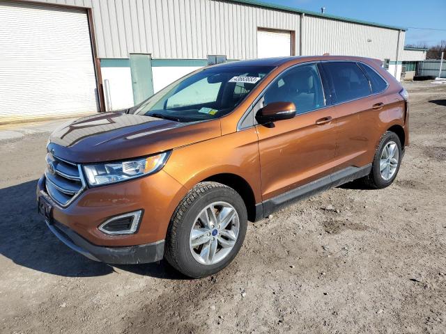 FORD EDGE SEL 2017 with VIN 2FMPK4J91HBC66257 - Photo from auction