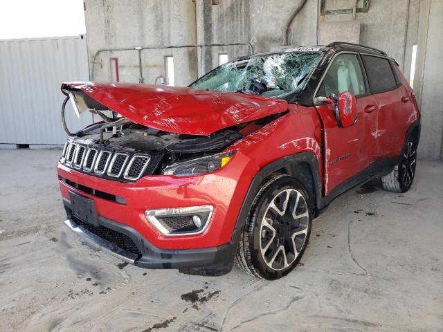 JEEP COMPASS LI 2021 with VIN 3C4NJDCB1MT604401 - Photo from auction