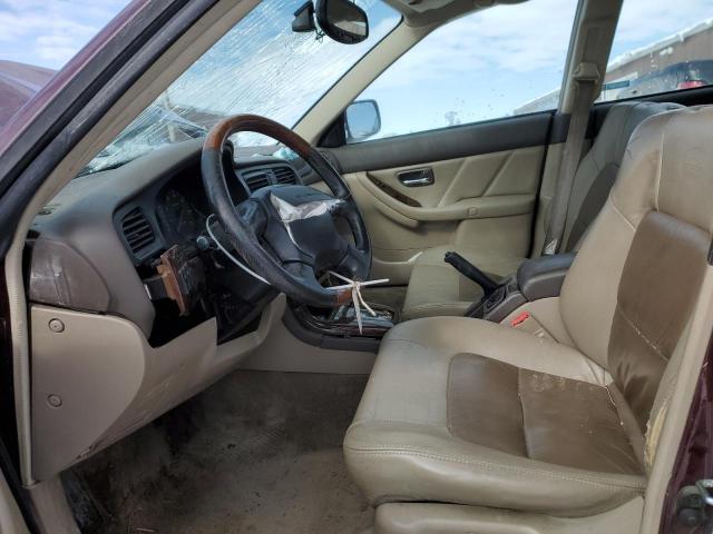 Photo 7 from auction – 2001 SUBARU LEGACY OUT with VIN 4S3BH806217639204