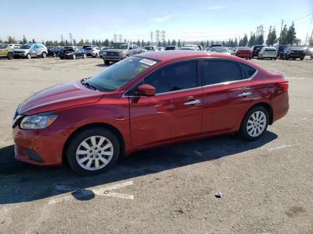 NISSAN SENTRA S 2016 with VIN 3N1AB7APXGL653664 - Photo from auction