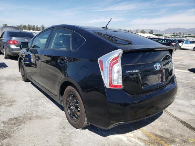 Photo 2 from auction – 2012 TOYOTA PRIUS with VIN JTDKN3DU9C0335867