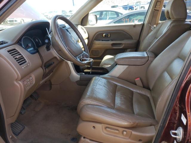 Photo 7 from auction – 2007 HONDA PILOT EXL with VIN 2HKYF18577H515159