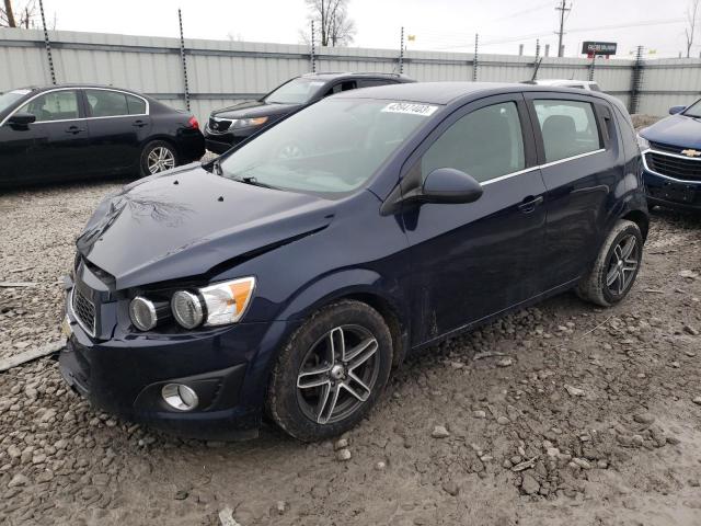 CHEVROLET SONIC LT 2015 with VIN 1G1JC6SH7F4176989 - Photo from auction