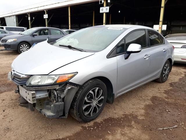 HONDA CIVIC LX 2012 with VIN 2HGFB2F58CH585026 - Photo from auction