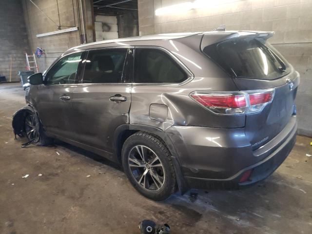 Photo 2 from auction – 2016 TOYOTA HIGHLANDER with VIN 5TDJKRFH3GS252249