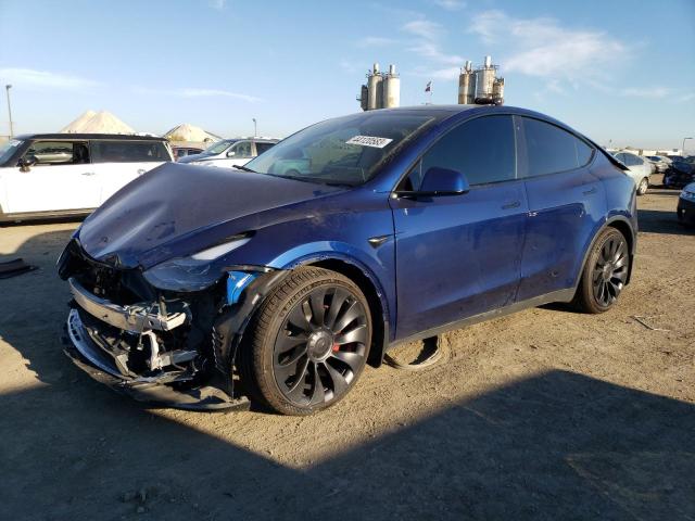 TESLA MODEL Y 2022 with VIN 7SAYGDEF4NF541874 - Photo from auction