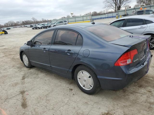 Photo 2 from auction – 2008 HONDA CIVIC HYBR with VIN JHMFA36248S017707