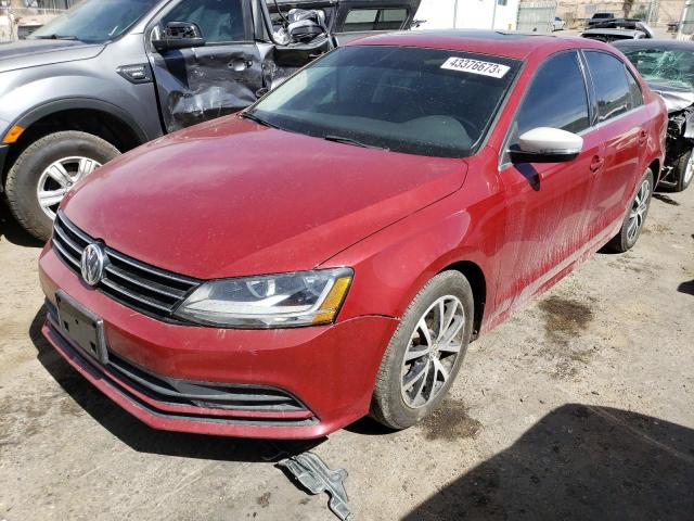 VOLKSWAGEN JETTA SE 2017 with VIN 3VWDB7AJ4HM255946 - Photo from auction