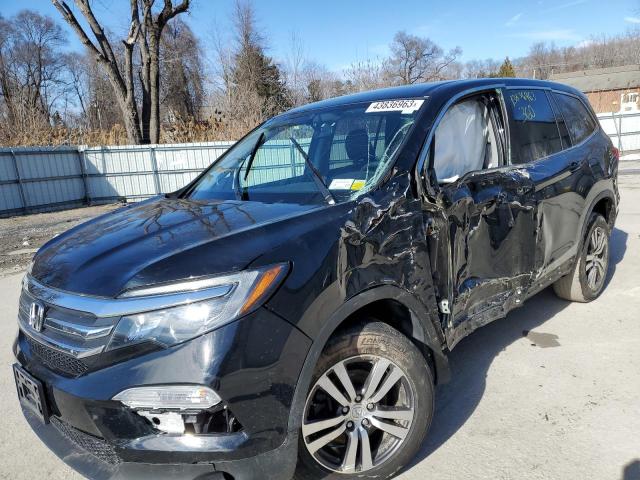 HONDA PILOT EX 2017 with VIN 5FNYF6H34HB049217 - Photo from auction
