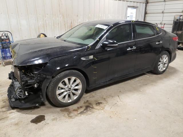 KIA OPTIMA EX 2018 with VIN 5XXGU4L31JG247138 - Photo from auction