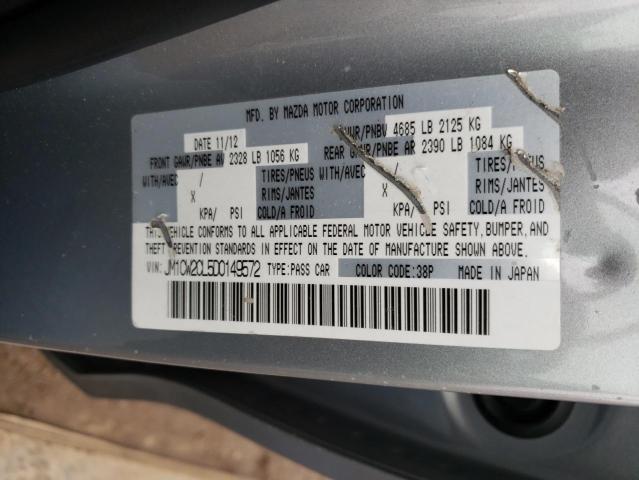 Photo 14 from auction – 2013 MAZDA 5 with VIN JM1CW2CL5D0149572