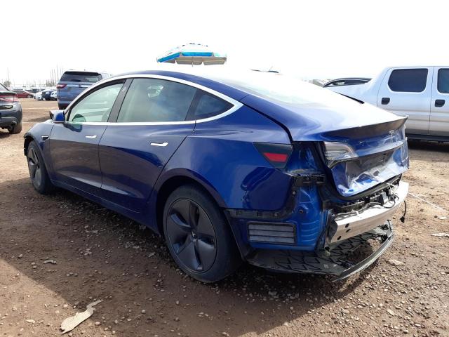 Photo 2 from auction – 2020 TESLA MODEL 3 with VIN 5YJ3E1EB8LF627937