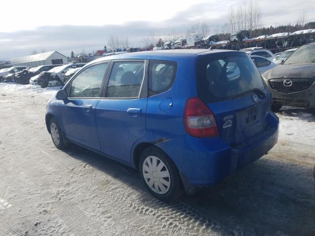 Photo 2 from auction – 2007 HONDA FIT with VIN JHMGD38497S804788