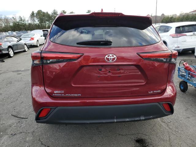 Photo 6 from auction – 2021 TOYOTA HIGHLANDER with VIN 5TDBZRBH0MS139926