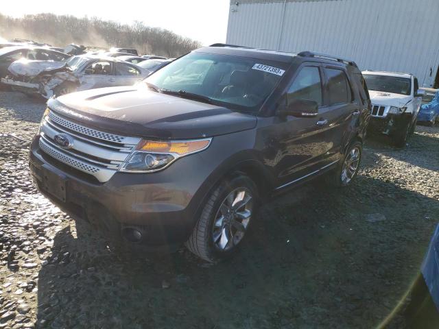 FORD EXPLORER X 2015 with VIN 1FM5K8D82FGB15371 - Photo from auction