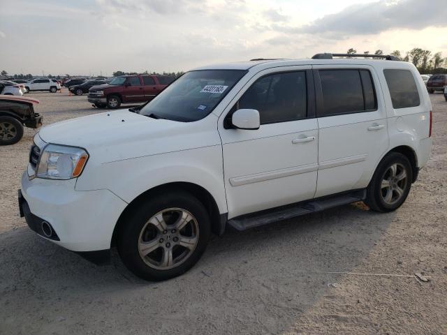 HONDA PILOT EXL 2012 with VIN 5FNYF3H53CB014760 - Photo from auction