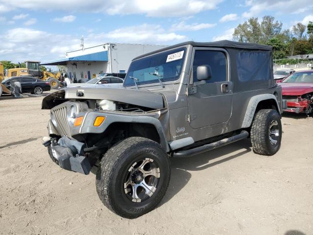 JEEP WRANGLER / 2004 with VIN 1J4FA49S84P788908 - Photo from auction