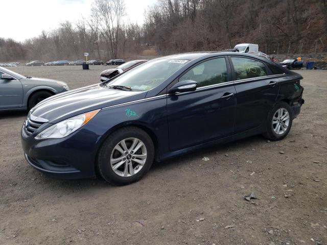 HYUNDAI SONATA GLS 2014 with VIN 5NPEB4AC9EH862465 - Photo from auction