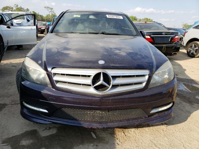 Photo 5 from auction – 2011 MERCEDES-BENZ C CLASS with VIN WDDGF5EB8BR133291